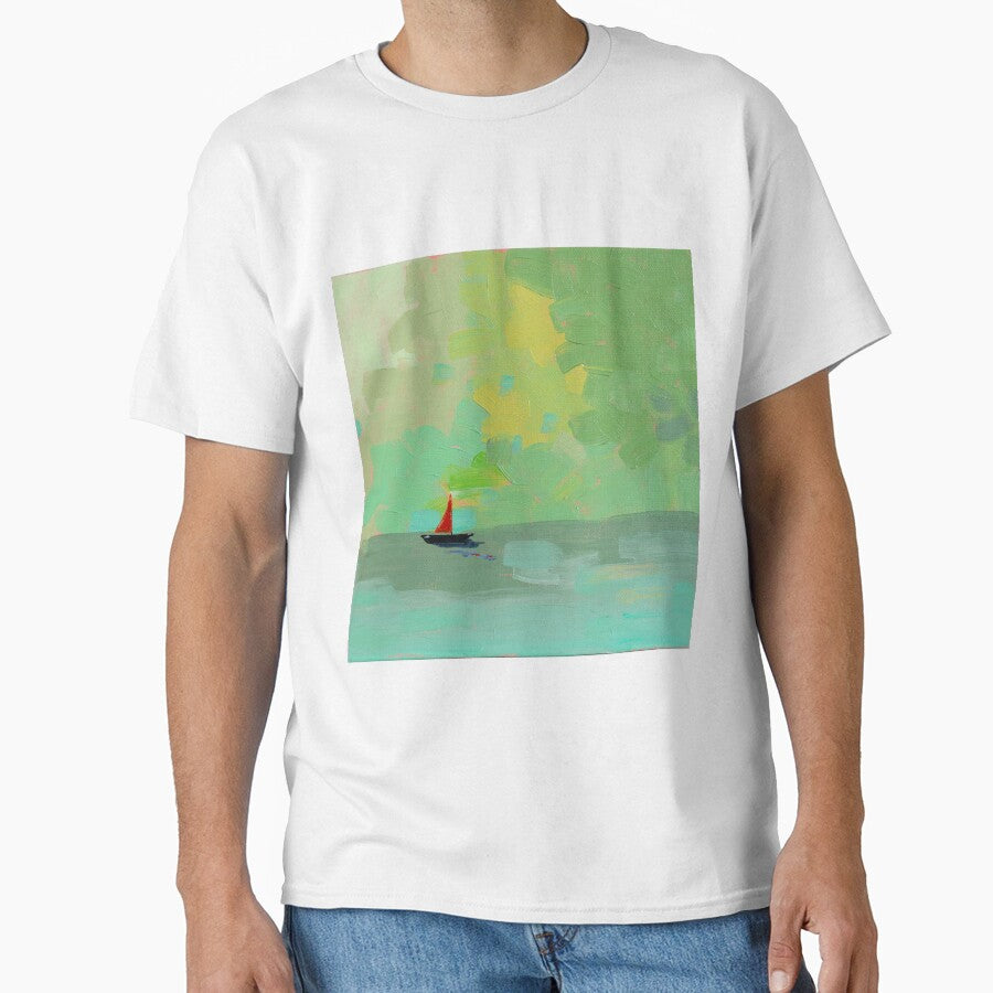 Sailboat Sail Away by YellowDotArtist T-Shirts, Hoodie, Sweatshirt | BlankRebels.com (Image 1)