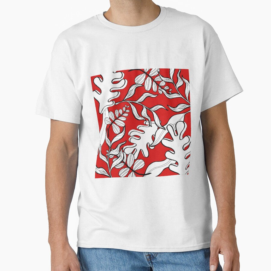 graphic leaf art by ilustra-ink T-Shirts, Hoodie, Sweatshirt | BlankRebels.com (Image 1)