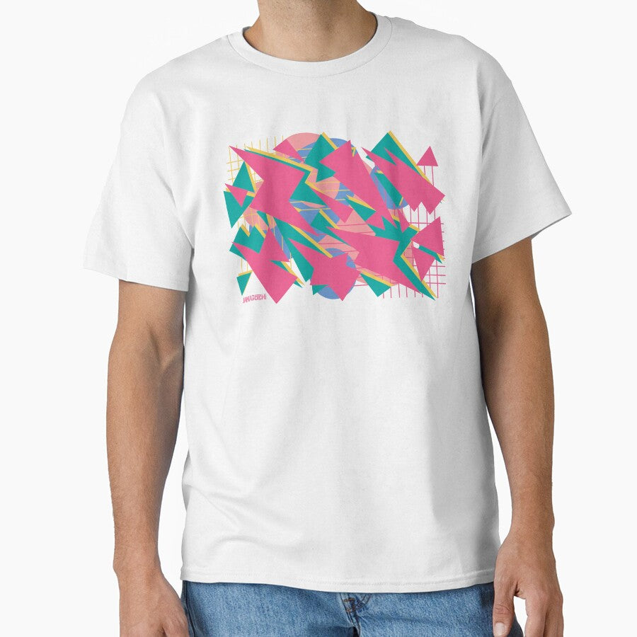 90's shards and circles by Jamagotchi T-Shirts, Hoodie, Sweatshirt | BlankRebels.com (Image 1)