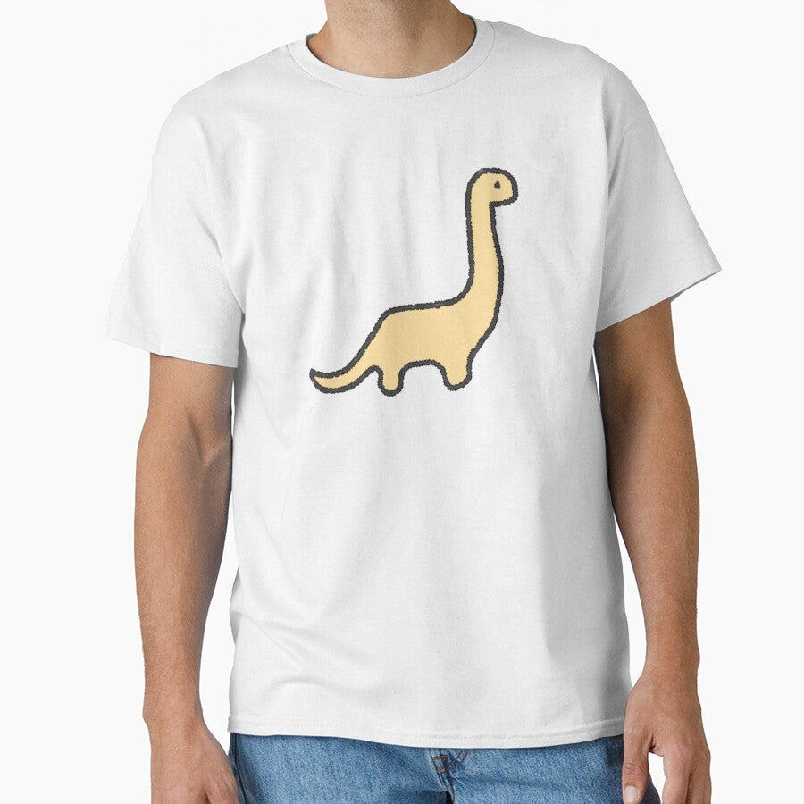 Yellow Brontosaurus by bassoongirl123 T-Shirts, Hoodie, Sweatshirt | BlankRebels.com (Image 1)
