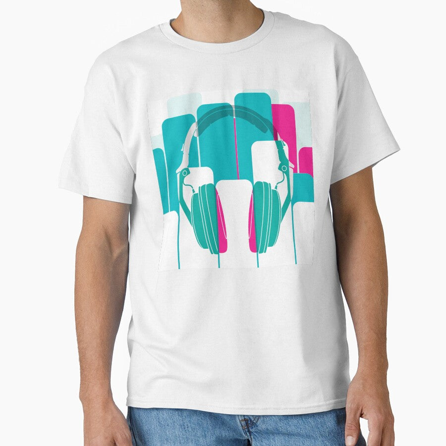 Music Love Headphones Retro T-Shirts, Hoodie, Sweatshirt
