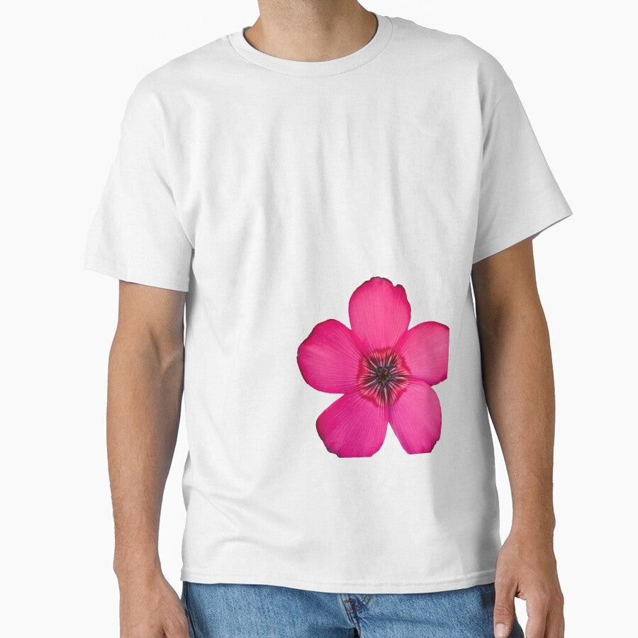 Red Flax flower by Sara Sadler T-Shirts, Hoodie, Sweatshirt | BlankRebels.com (Image 1)