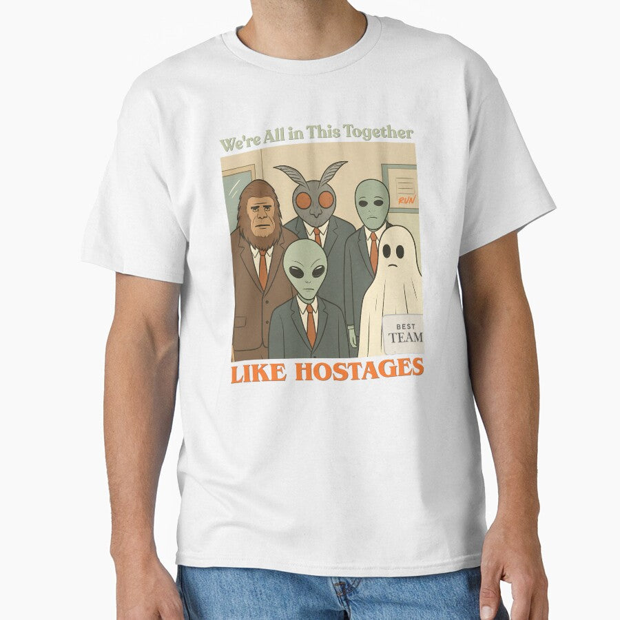 We're All in This Together Like Hostages Sarcastic by tellia-kallisto