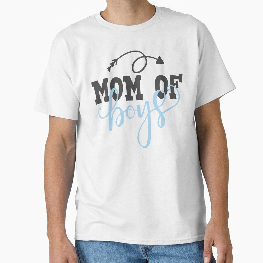 Mom Of Boys by Martina Mladenova T-Shirts, Hoodie, Sweatshirt | BlankRebels.com (Image 1)