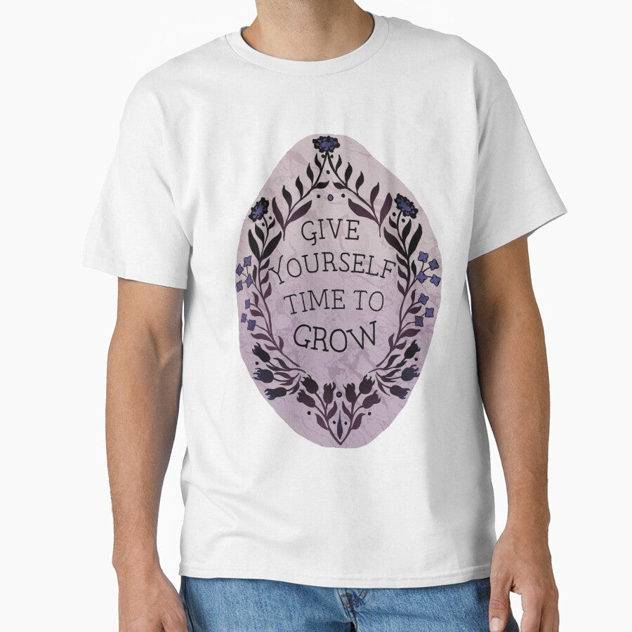 Give Yourself Time To Grow by fabfeminist T-Shirts, Hoodie, Sweatshirt | BlankRebels.com (Image 1)
