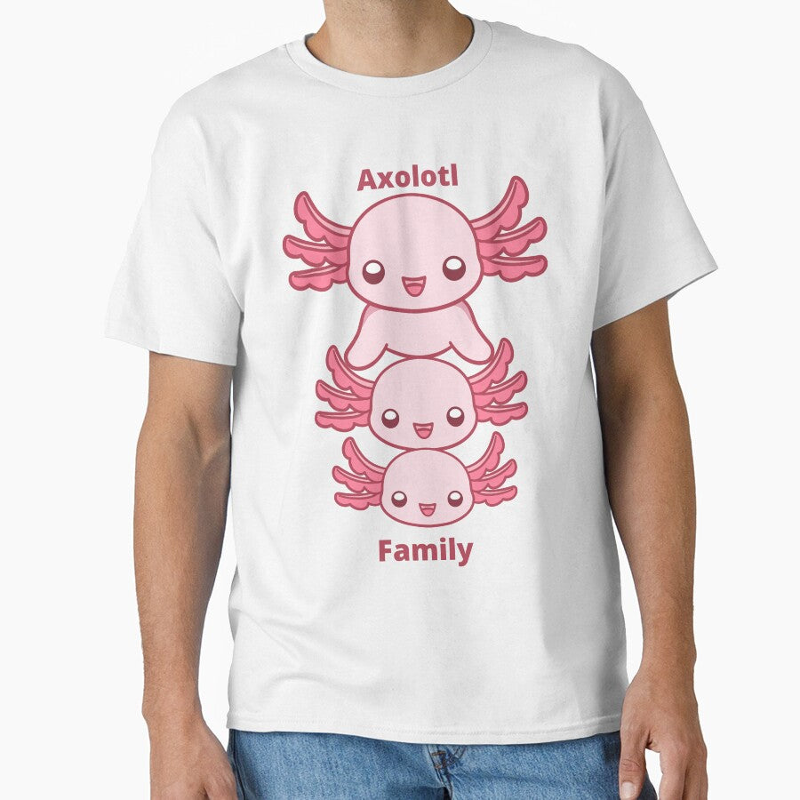Axolotl family by Beena83 T-Shirts, Hoodie, Sweatshirt | BlankRebels.com (Image 1)