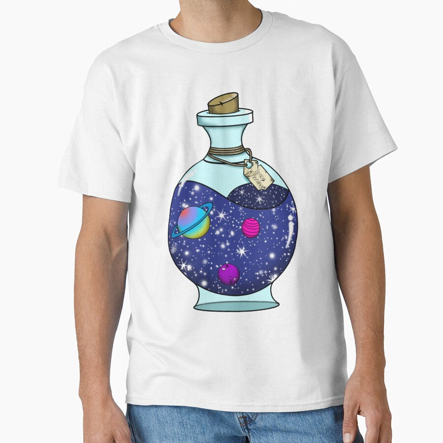 Bottle of Space by GreySkiesArt T-Shirts, Hoodie, Sweatshirt | BlankRebels.com (Image 1)