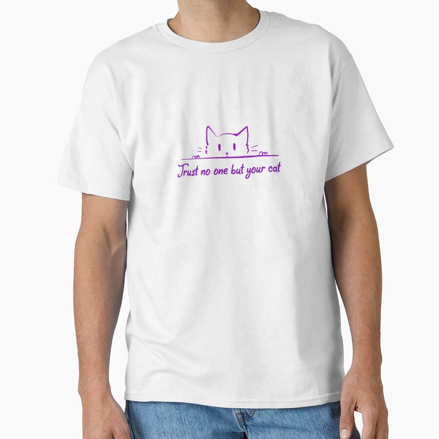Trust no one but your cat by Halcja T-Shirts, Hoodie, Sweatshirt | BlankRebels.com (Image 1)