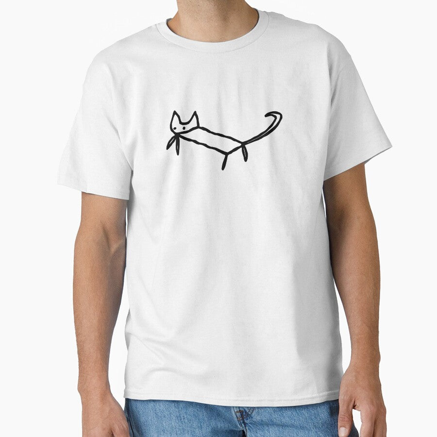 Doodle Cat (Wrigley) by gavinlikesfrogs T-Shirts, Hoodie, Sweatshirt | BlankRebels.com (Image 1)