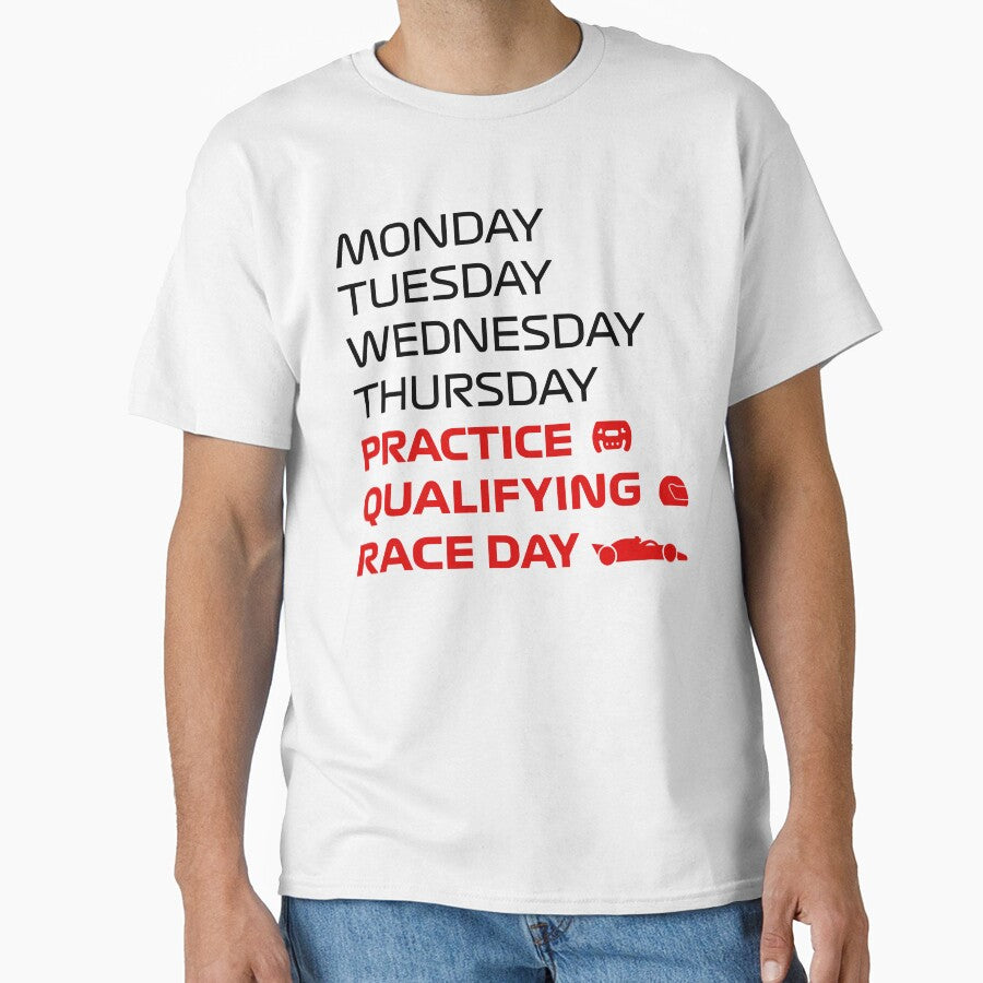 F1 Race Weekly Women's Tshirt by KPdesignsLLC