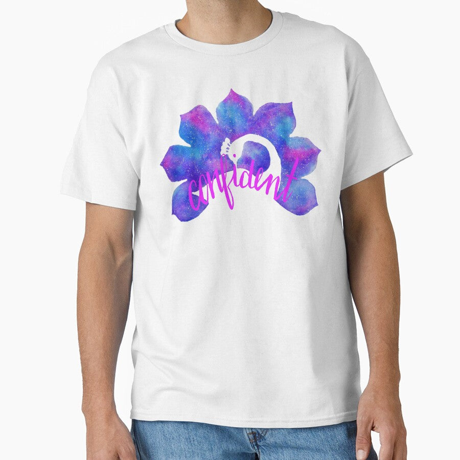 Confident Galaxy Peacock by Fatemah Hussain T-Shirts, Hoodie, Sweatshirt | BlankRebels.com (Image 1)