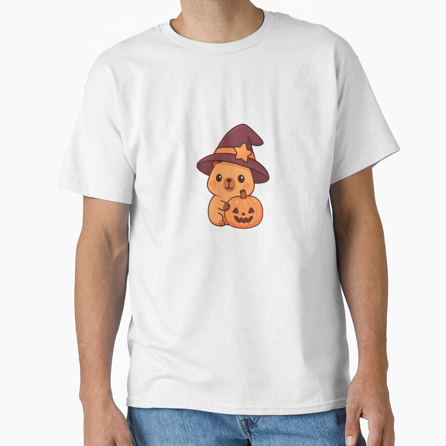 Cute Kawaii Halloween Capybara by Kuty Kootie T-Shirts, Hoodie, Sweatshirt | BlankRebels.com (Image 1)