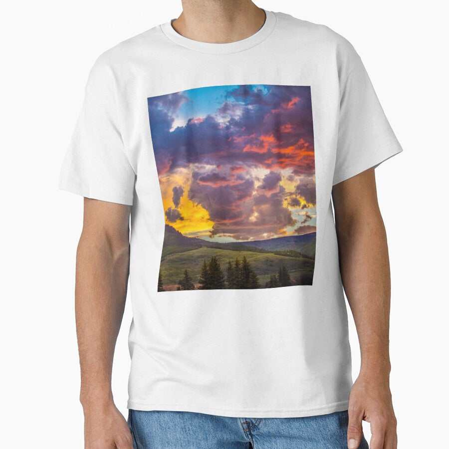 Explosive Sunset by May Finch T-Shirts, Hoodie, Sweatshirt | BlankRebels.com (Image 1)