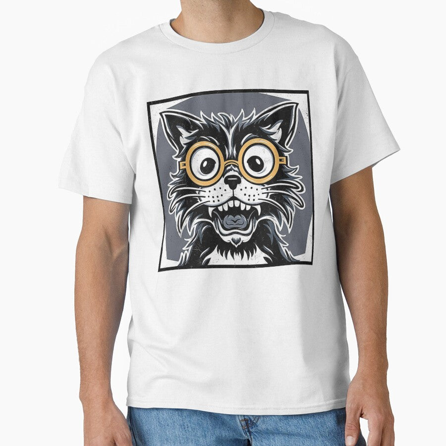scared black cat by BooWearBer T-Shirts, Hoodie, Sweatshirt | BlankRebels.com (Image 1)
