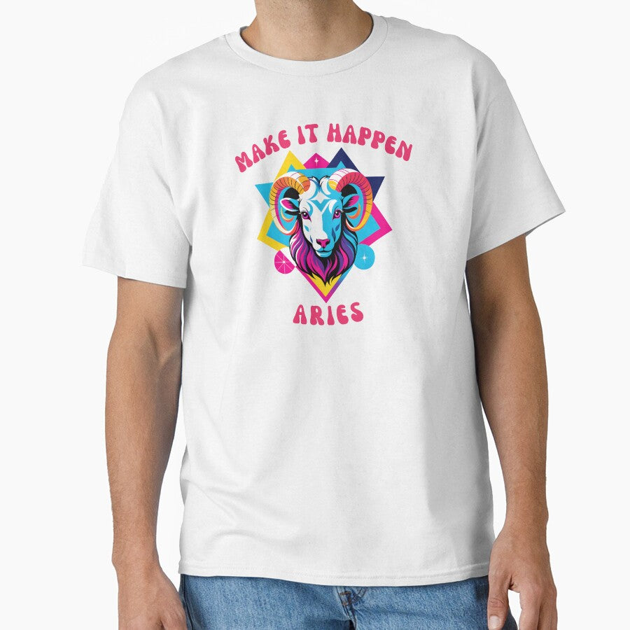 Copy of Make it Happen Aries, Goat by Prints and Lifestyle T-Shirts, Hoodie, Sweatshirt | BlankRebels.com (Image 1)