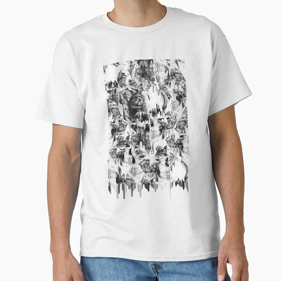 Gone in a splash, skull pattern by KristyPatterson T-Shirts, Hoodie, Sweatshirt | BlankRebels.com (Image 1)