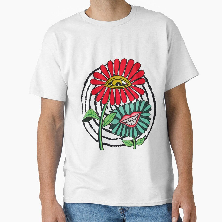 Happy Flowers by The Morbid Hippie T-Shirts, Hoodie, Sweatshirt | BlankRebels.com (Image 1)