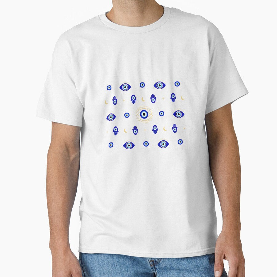 Evil Eye Pattern by noa89 T-Shirts, Hoodie, Sweatshirt | BlankRebels.com (Image 1)