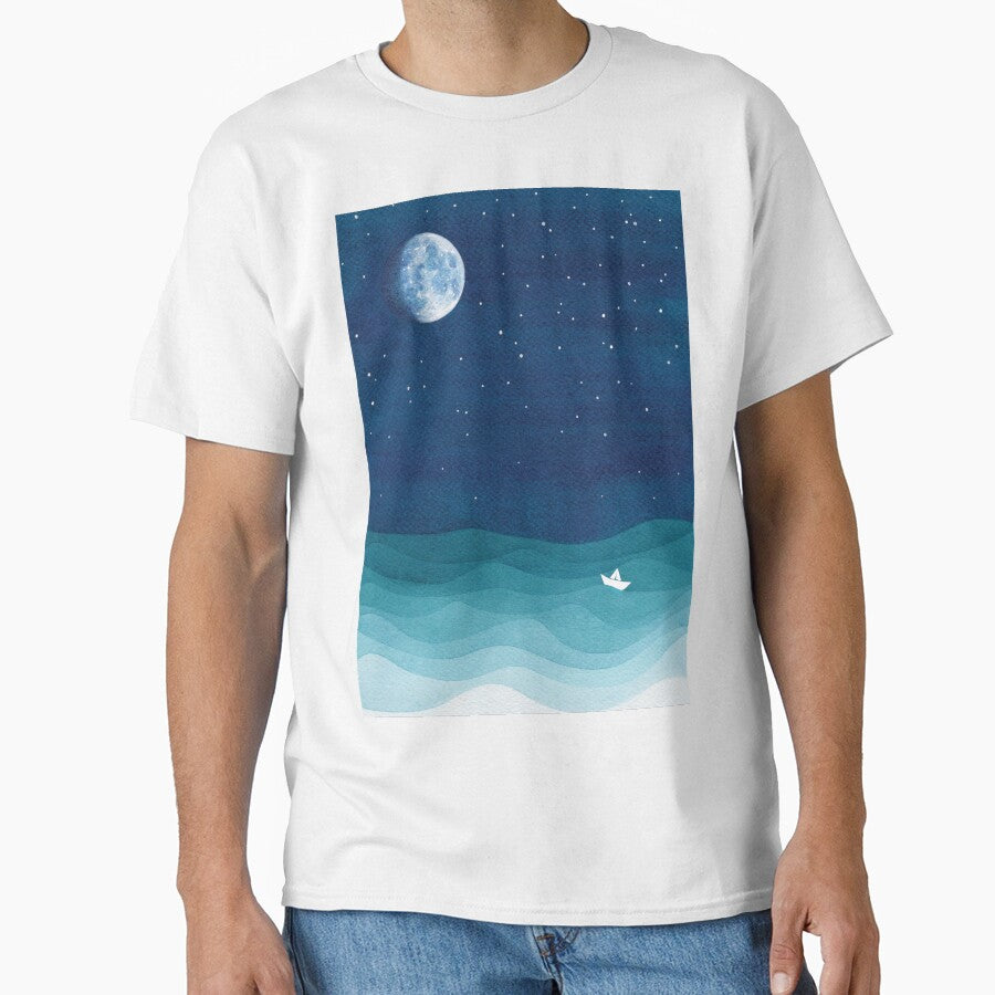 Moon Phase, teal by VApinx T-Shirts, Hoodie, Sweatshirt | BlankRebels.com (Image 1)