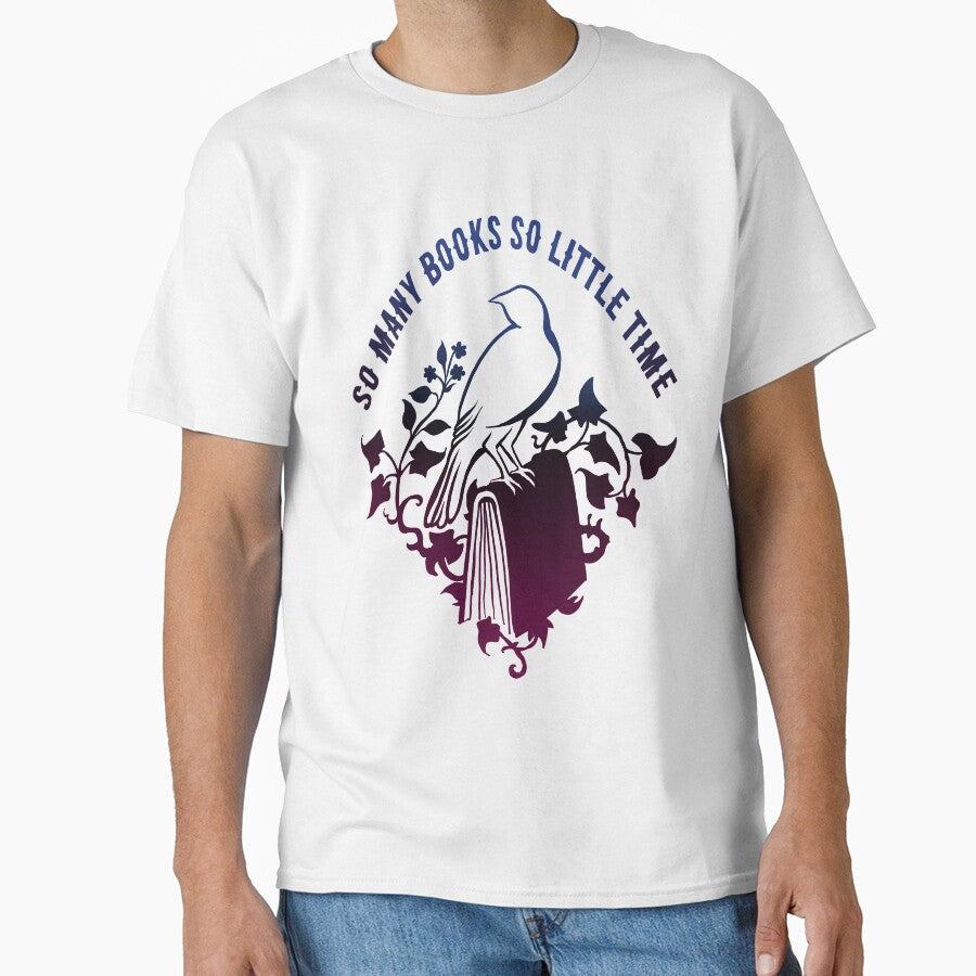 So Many Books So Little Time by fabfeminist T-Shirts, Hoodie, Sweatshirt | BlankRebels.com (Image 1)