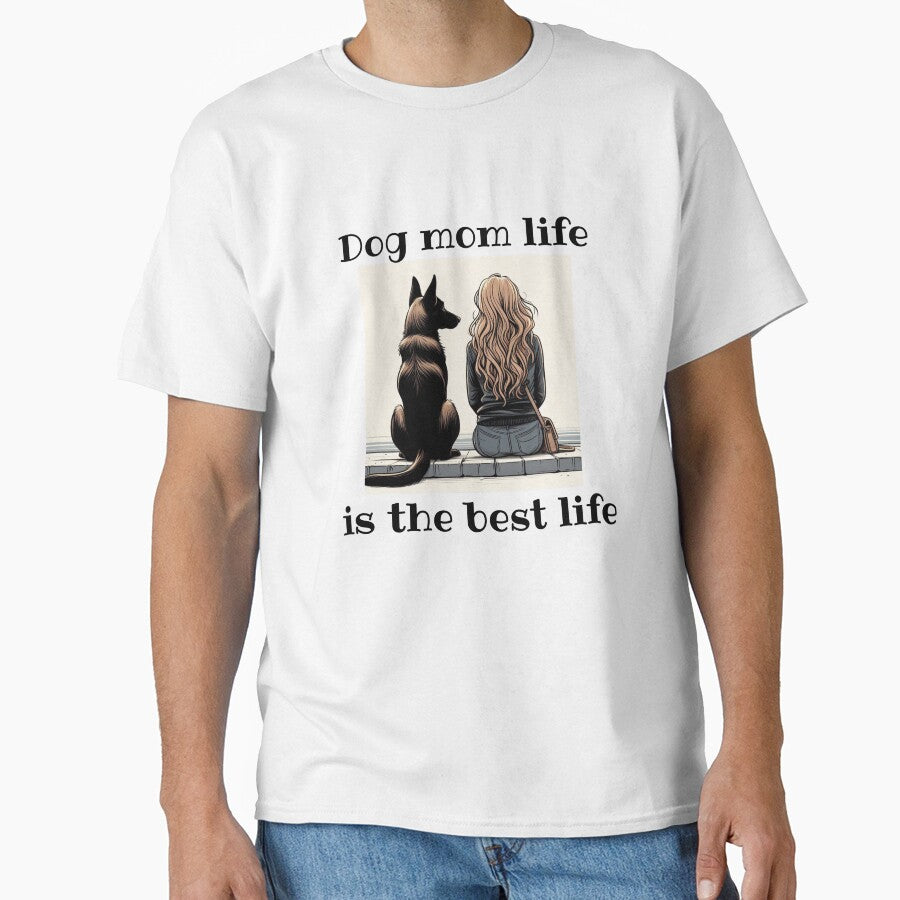 Dog Mom Life by Thread & Paw T-Shirts, Hoodie, Sweatshirt | BlankRebels.com (Image 1)