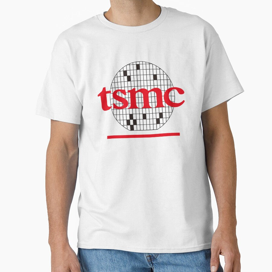 TSMC— Taiwan Semiconductor Manufacturing Company Merch by AI Armageddon T-Shirts, Hoodie, Sweatshirt (Image 1)