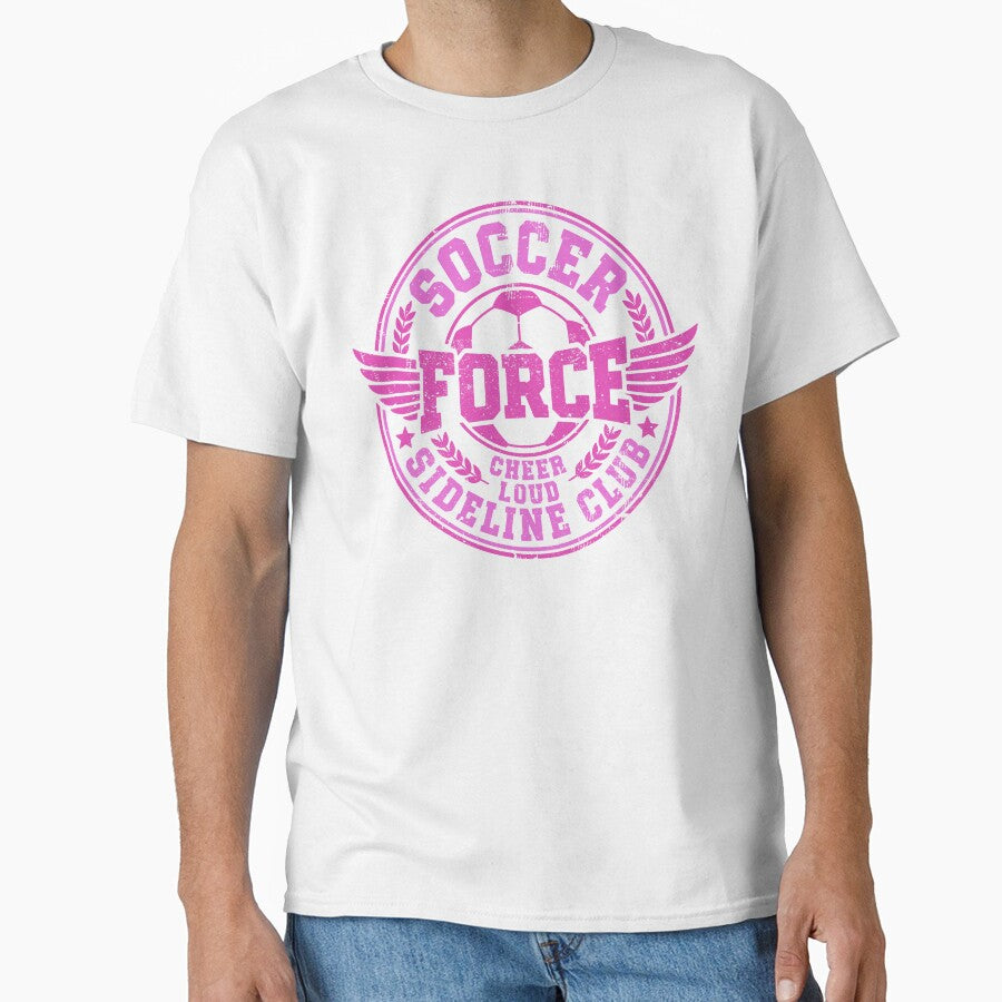 Womens Soccer Retro Distressed Crest For Sideline Supporters by roarsomethings