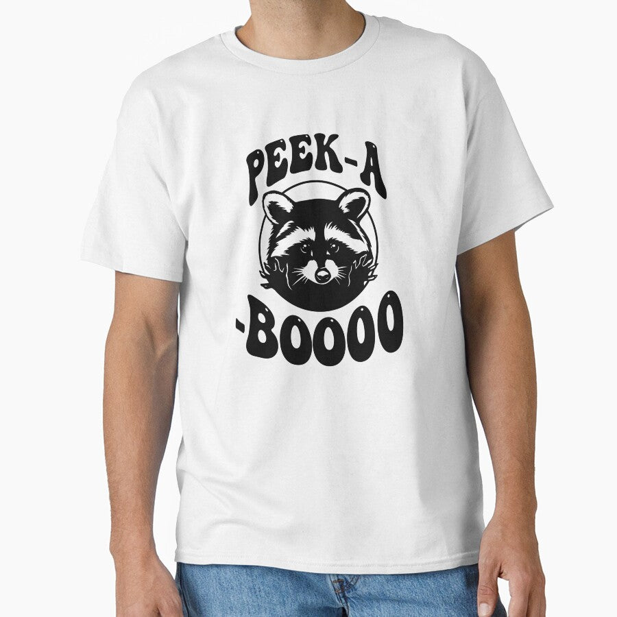 Peekaboo Racoon by uxcomshop T-Shirts, Hoodie, Sweatshirt | BlankRebels.com (Image 1)