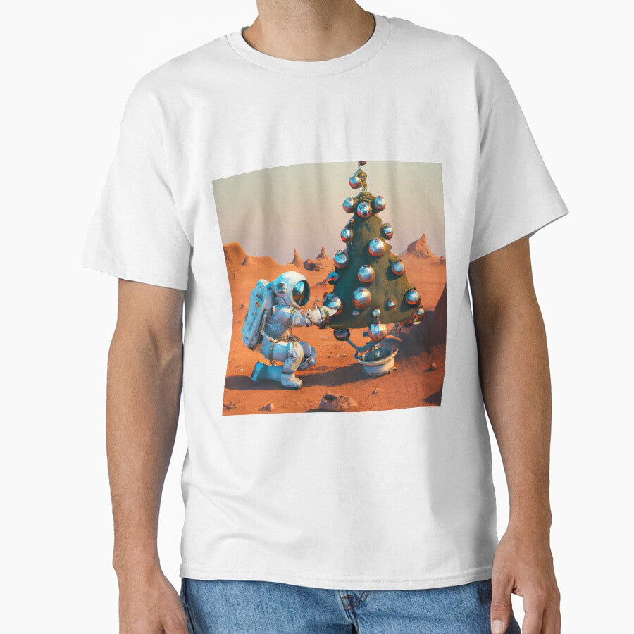 Astronaut Decorating a Christmas Tree by itsecems T-Shirts, Hoodie, Sweatshirt | BlankRebels.com (Image 1)