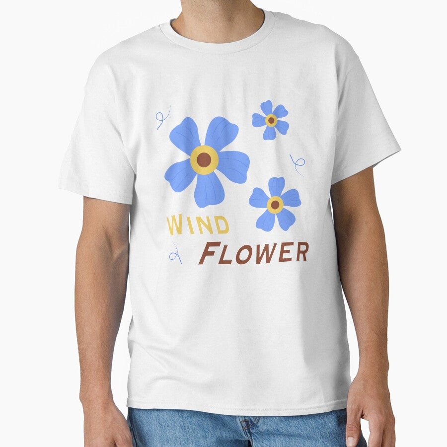 Aesthetic Wind Flower by SulariTDsign T-Shirts, Hoodie, Sweatshirt | BlankRebels.com (Image 1)