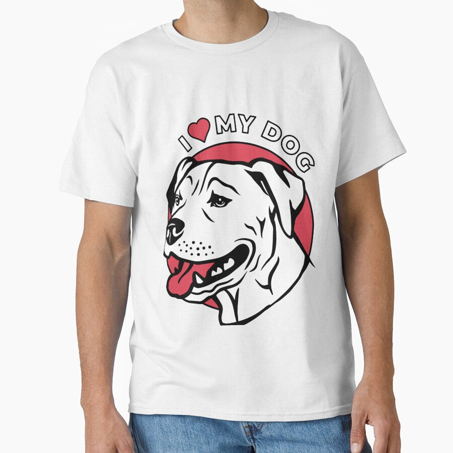 i love my Pitbull dog by Niche  me on T-Shirts, Hoodie, Sweatshirt | BlankRebels.com (Image 1)