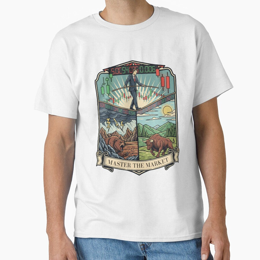 Master The Market by Balancing by ofek-art1st T-Shirts, Hoodie, Sweatshirt | BlankRebels.com (Image 1)