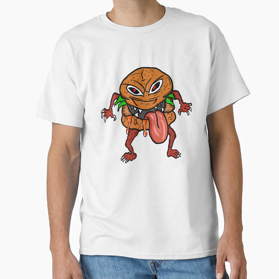 burger monster by saiwutan T-Shirts, Hoodie, Sweatshirt | BlankRebels.com (Image 1)