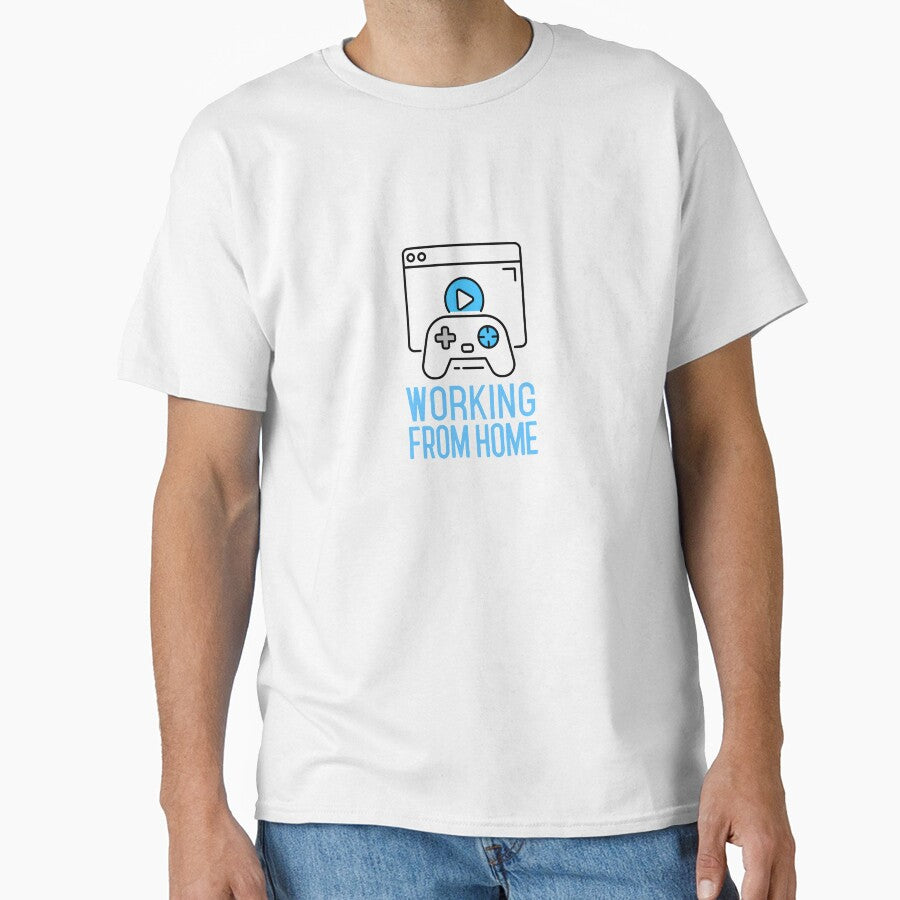 Working From Home Balance by HappyFunnyTees T-Shirts, Hoodie, Sweatshirt | BlankRebels.com (Image 1)