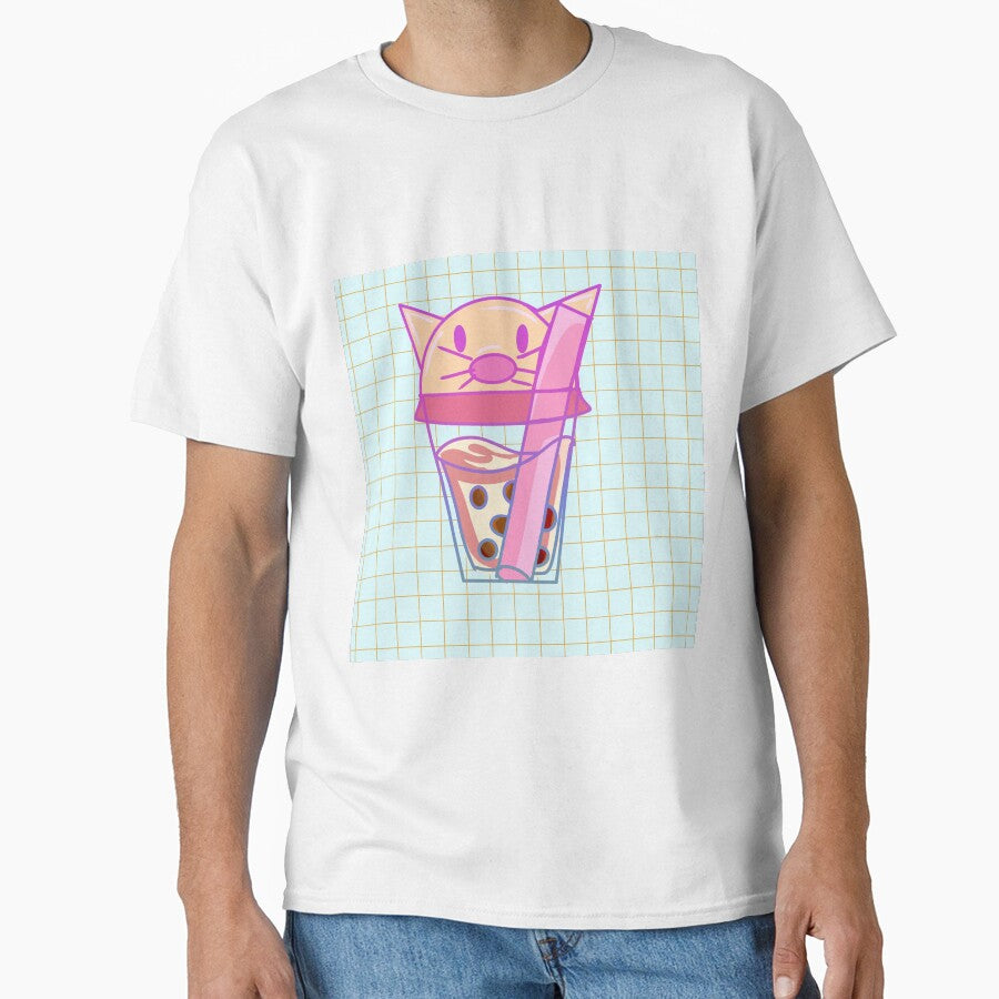 Cat Bubble tea by Thedisc0panda T-Shirts, Hoodie, Sweatshirt | BlankRebels.com (Image 1)