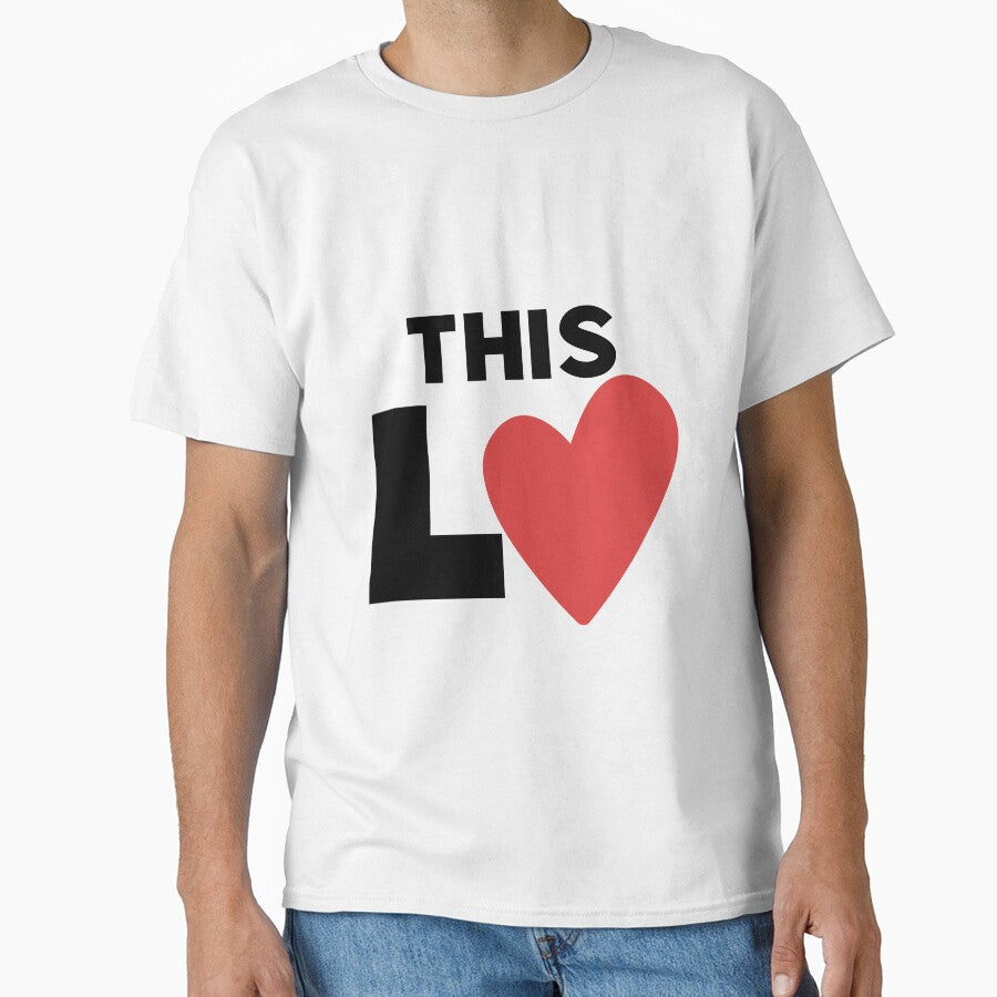 This Is Love Couple Shirts Valentines Day by Mesyo Hoodie, Sweatshirt | BlankRebels.com (Image 1)