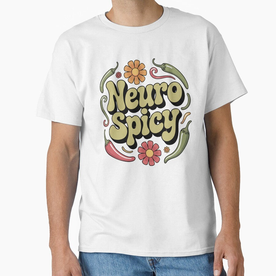 Neurospicy – Bold and Spicy Neurodivergent Design by GoodGirlAlex T-Shirts, Hoodie, Sweatshirt | BlankRebels.com (Image 1)