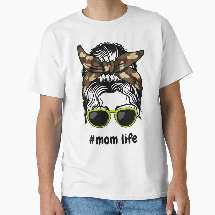 #Mom Life Tshirt by UmaShastri Hoodie, Sweatshirt | BlankRebels.com (Image 1)