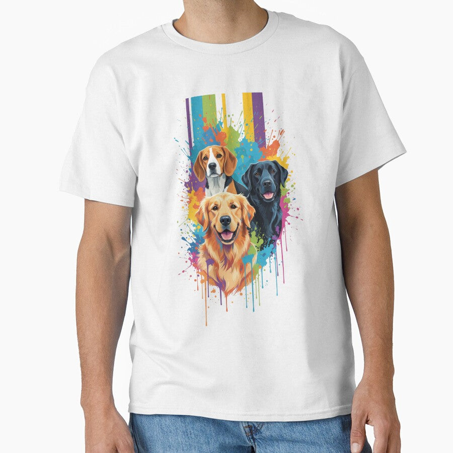 Rainbow dogs by JirehsMacTrendy