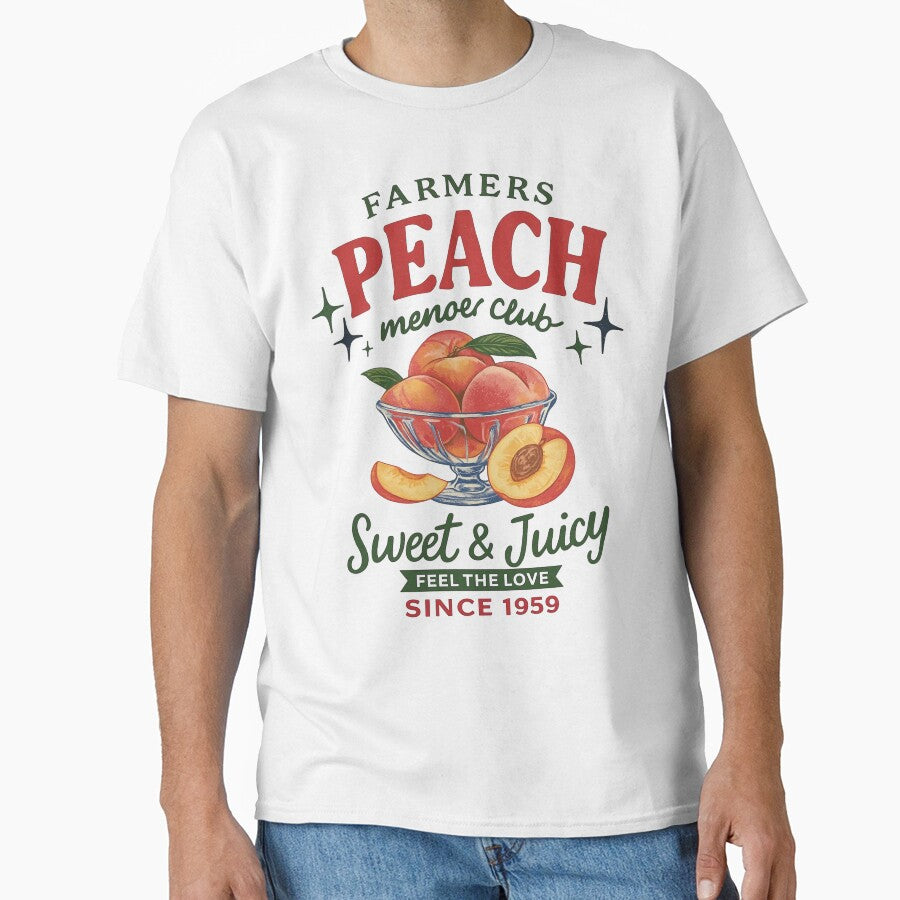 Cute peach design by Big Heart T-Shirts, Hoodie, Sweatshirt | BlankRebels.com (Image 1)