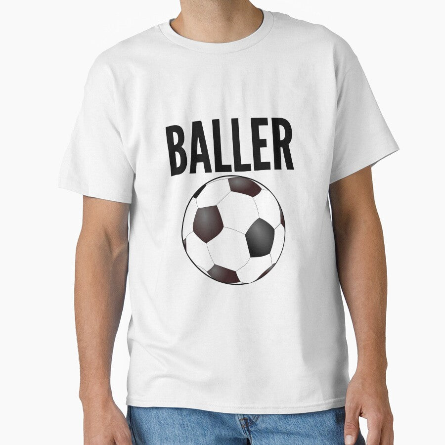 Football Soccer Baller Gift Idea by throwbackgamer