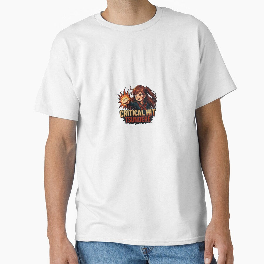 Critical Hit Tsundere by NeoKitsu T-Shirts, Hoodie, Sweatshirt | BlankRebels.com (Image 1)