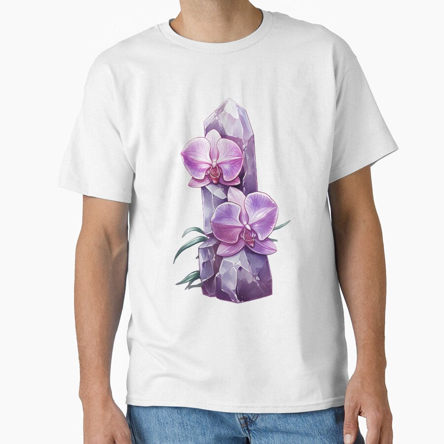 Orchid Amethyst by SirenSpellStudios T-Shirts, Hoodie, Sweatshirt | BlankRebels.com (Image 1)