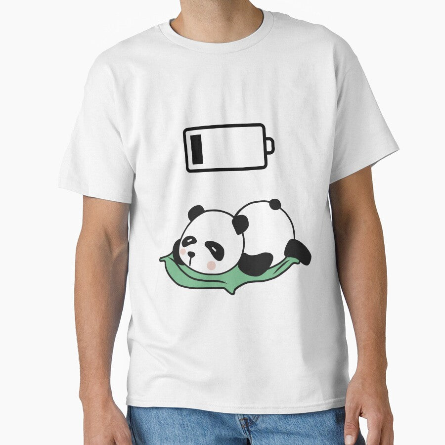 battery charge usagi cute panda by LACHGAROO T-Shirts, Hoodie, Sweatshirt | BlankRebels.com (Image 1)