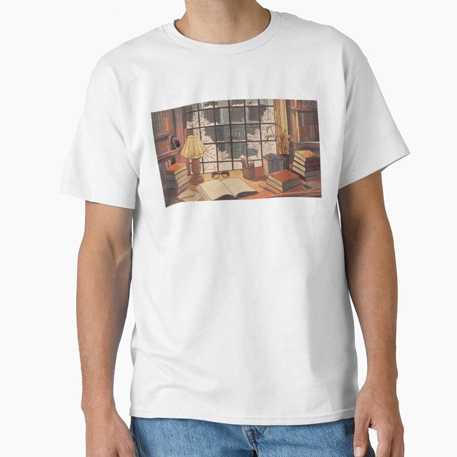 New York Snowy Study by CozyNotes T-Shirts, Hoodie, Sweatshirt | BlankRebels.com (Image 1)