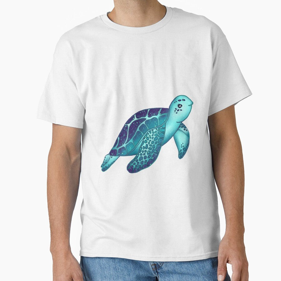 Galaxy Ocean Turtle by Anne500 T-Shirts, Hoodie, Sweatshirt | BlankRebels.com (Image 1)