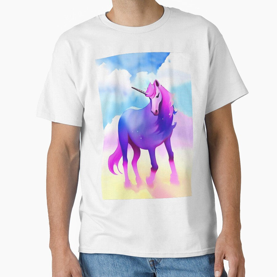 Pretty Magical Watercolor Unicorn by CattlettArt T-Shirts, Hoodie, Sweatshirt | BlankRebels.com (Image 1)