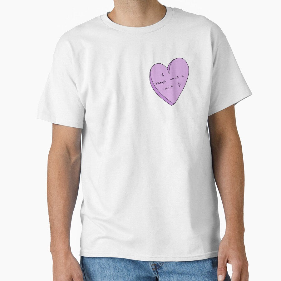 never poops love heart by Ell Nittler T-Shirts, Hoodie, Sweatshirt | BlankRebels.com (Image 1)