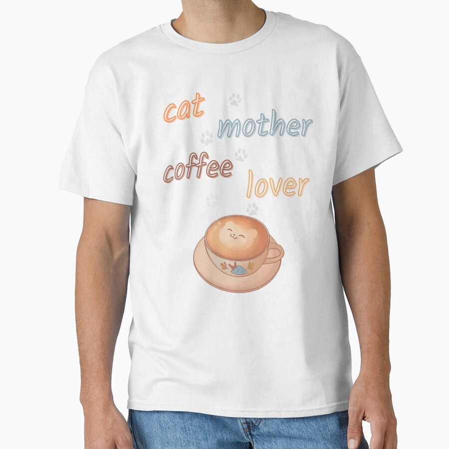 cat mother coffee lover by BooWearBer T-Shirts, Hoodie, Sweatshirt | BlankRebels.com (Image 1)