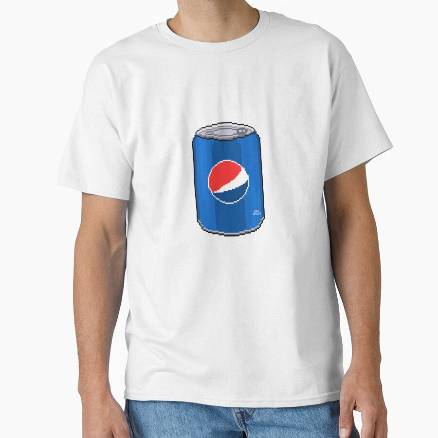 Blue Soda Can Pixel Art by Heybratan